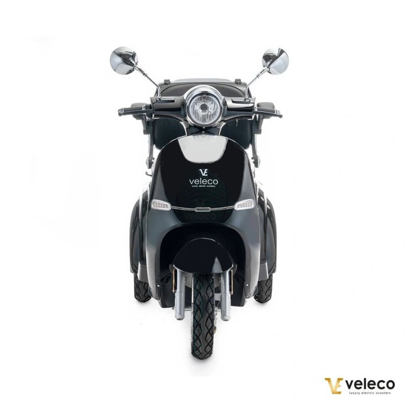 Veleco CRISTAL: trike mobility scooter with full LED lights