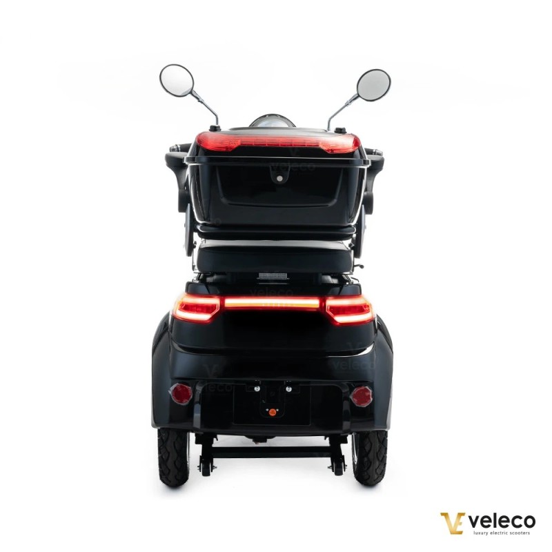Veleco CRISTAL: trike mobility scooter with full LED lights