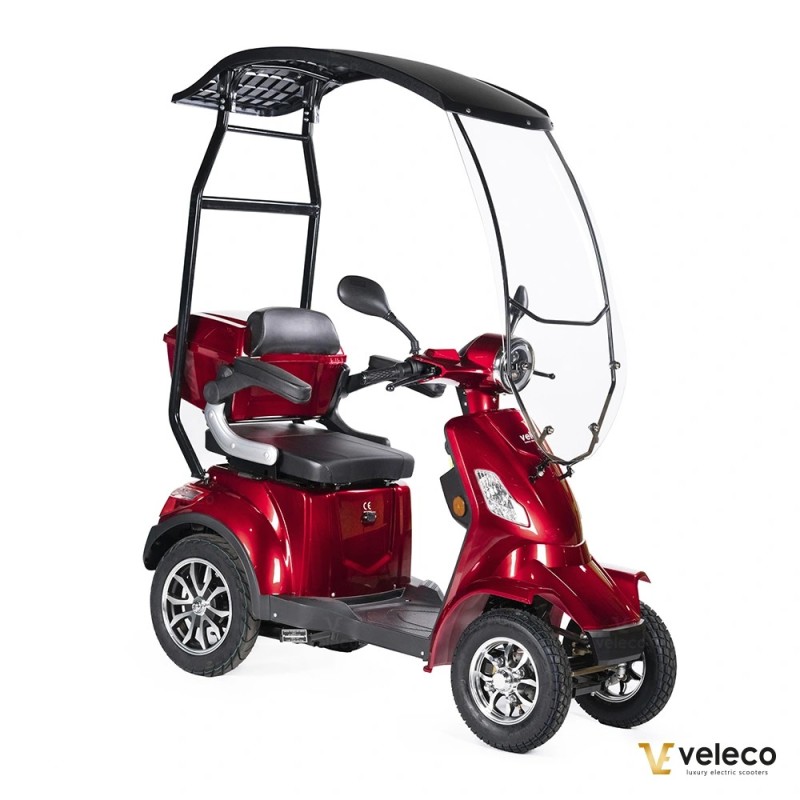 Veleco FASTER: 4-wheeled mobility scooter with ace design