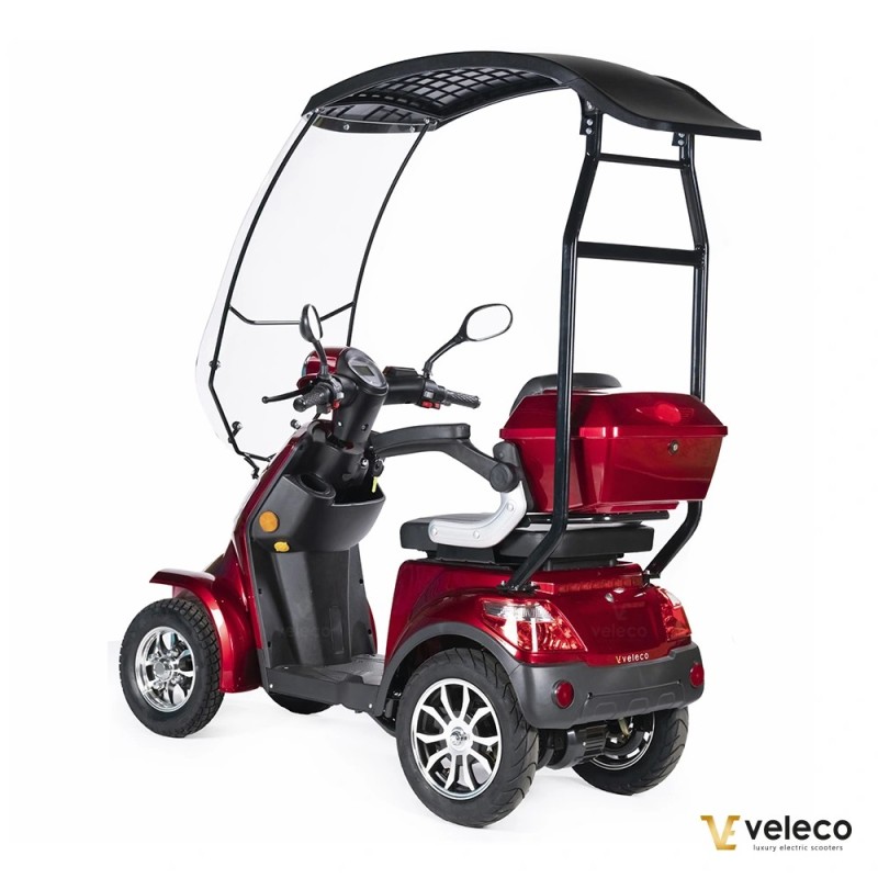 Veleco FASTER: 4-wheeled mobility scooter with ace design