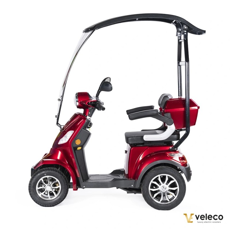Veleco FASTER: 4-wheeled mobility scooter with ace design