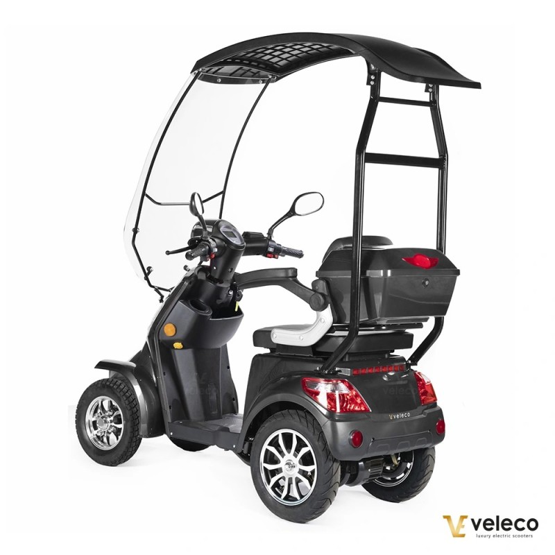 Veleco FASTER: 4-wheeled mobility scooter with ace design