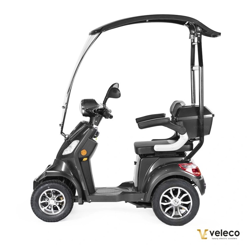 Veleco FASTER: 4-wheeled mobility scooter with ace design
