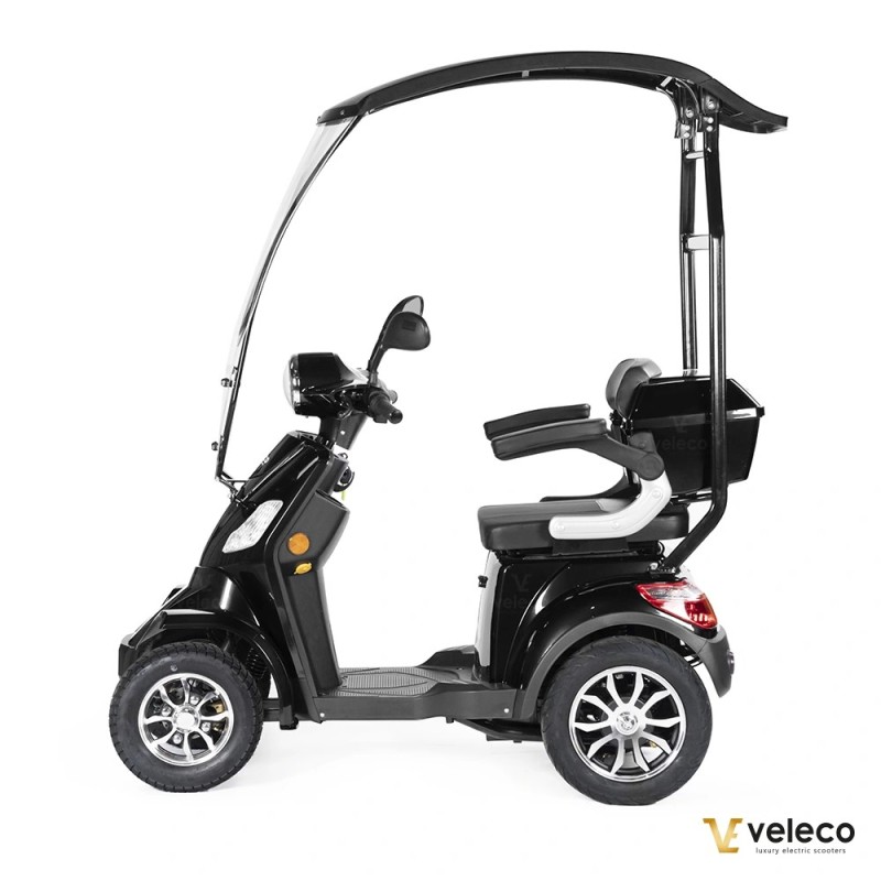 Veleco FASTER: 4-wheeled mobility scooter with ace design
