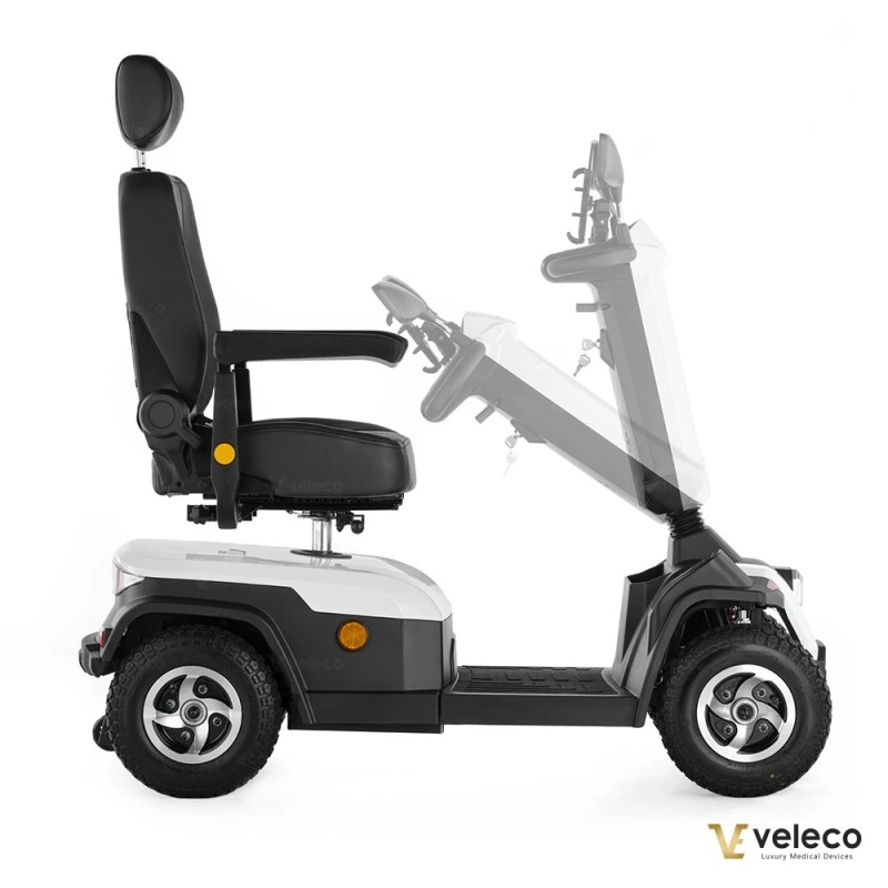 Veleco SHARPY scooter confortevole con sedile girevole