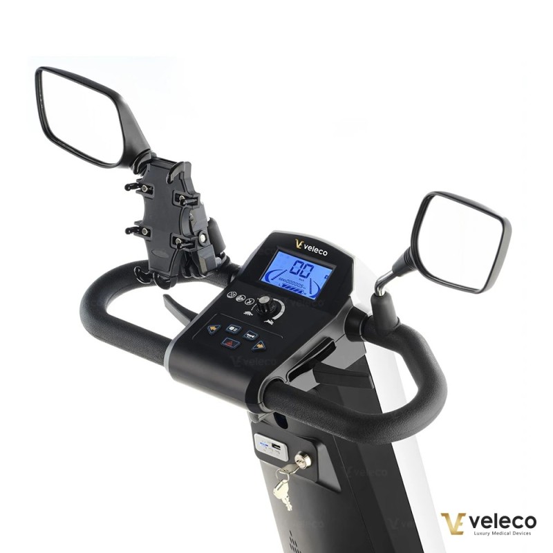 Veleco SHARPY scooter confortevole con sedile girevole