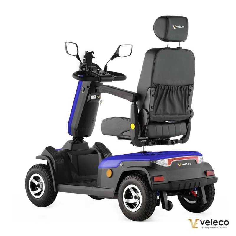 Veleco SHARPY: 4-wheeled mobility scooter with captain seat