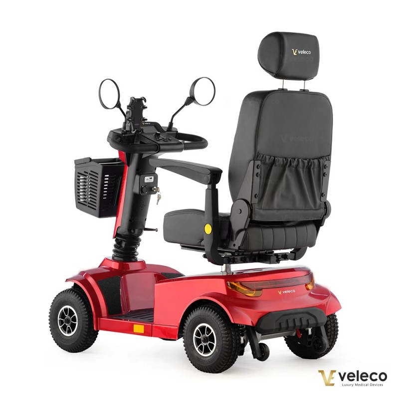 Veleco JUMPY 4-wheeler mobility scooter with comfy swivel seat