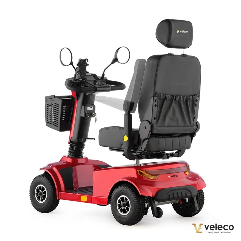Veleco JUMPY 4-wheeler mobility scooter with comfy swivel seat