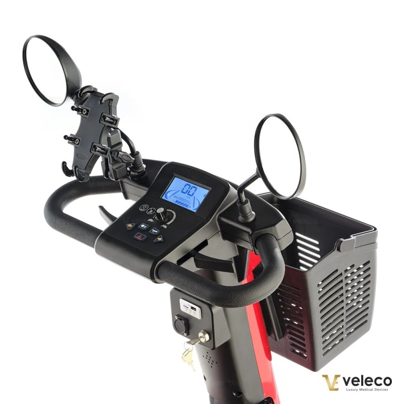 Veleco JUMPY 4-wheeler mobility scooter with comfy swivel seat