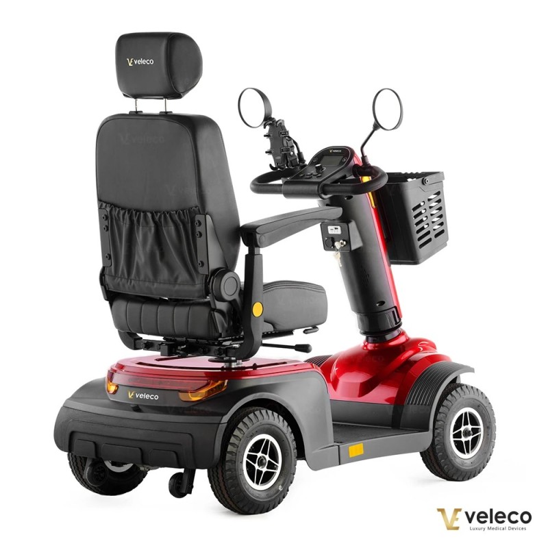 Veleco LOOPER: easy-control mobility scooter with LED lights