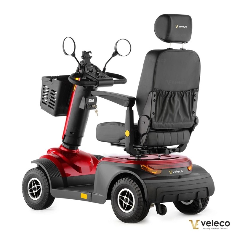 Veleco LOOPER: easy-control mobility scooter with LED lights