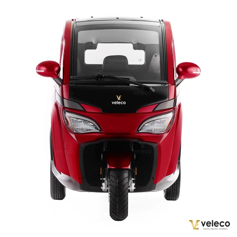 Veleco CRISTAL – 3-wheeled mobility scooter with full LED lights