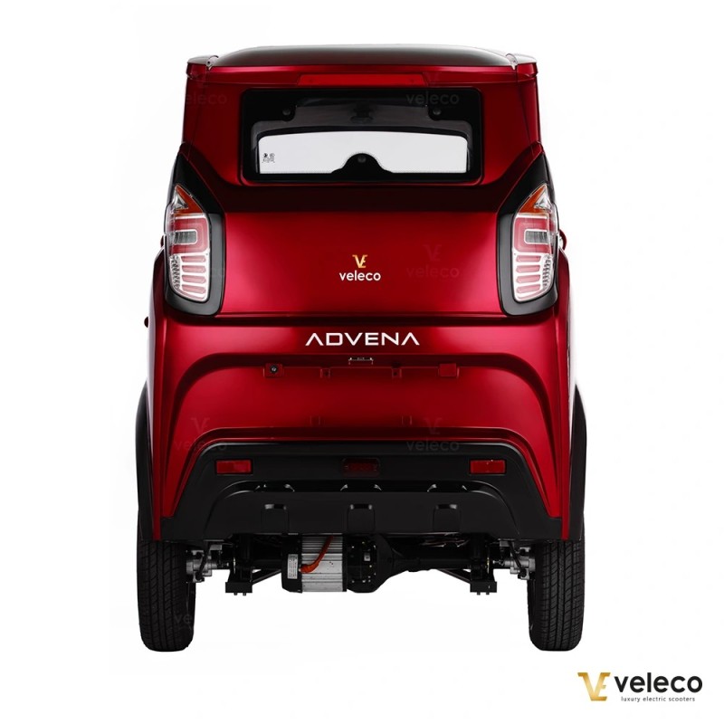 Veleco CRISTAL – 3-wheeled mobility scooter with full LED lights