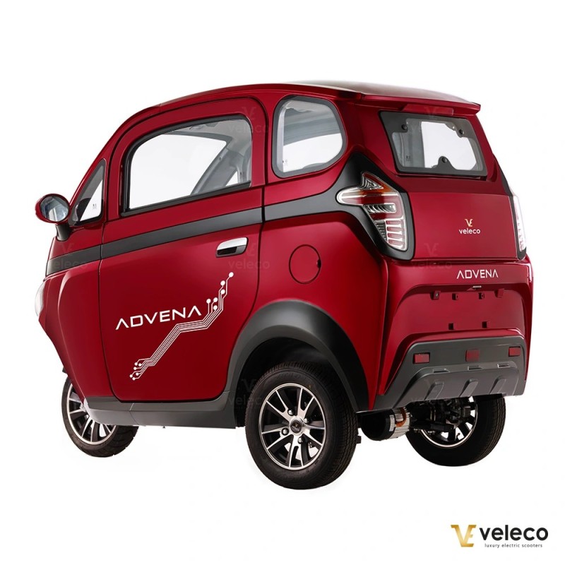 Veleco CRISTAL – 3-wheeled mobility scooter with full LED lights