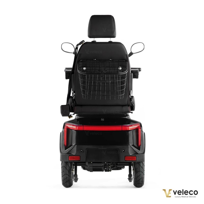 Veleco TURRIS: mobility scooter with acceleration button