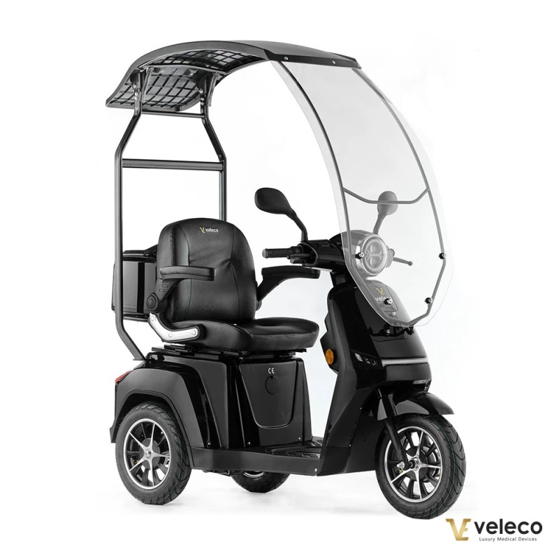 Veleco TURRIS: mobility scooter with acceleration button