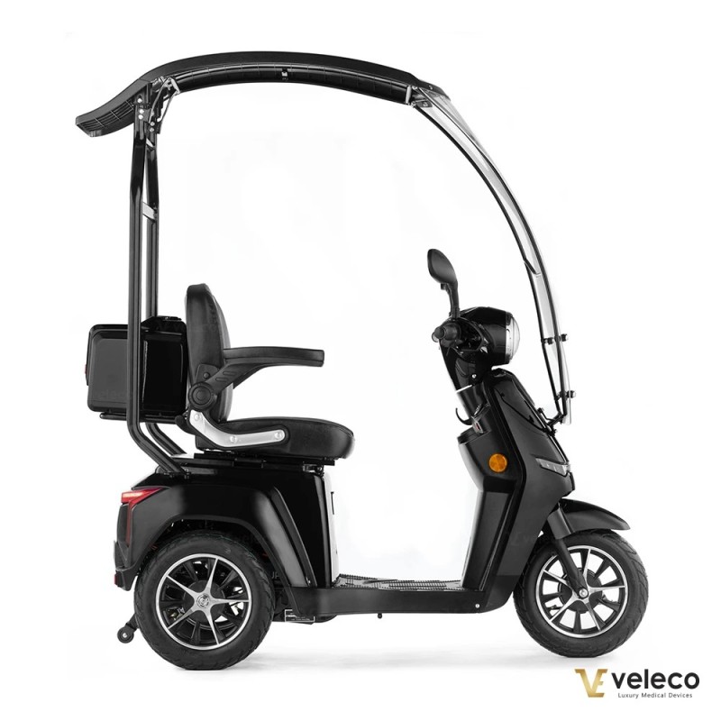 Veleco TURRIS: mobility scooter with acceleration button