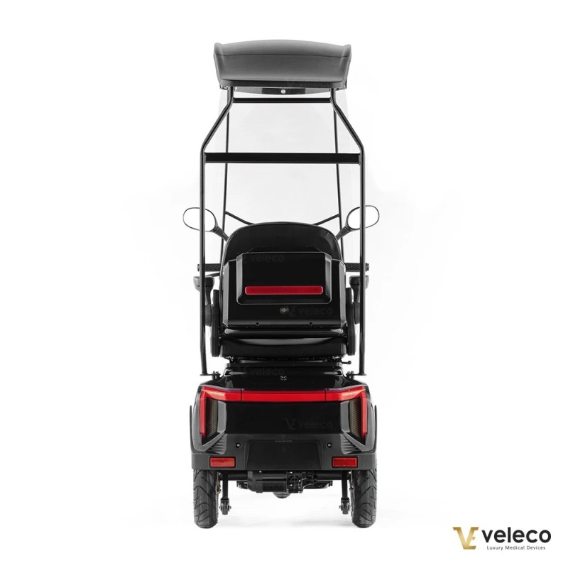 Veleco TURRIS: mobility scooter with acceleration button