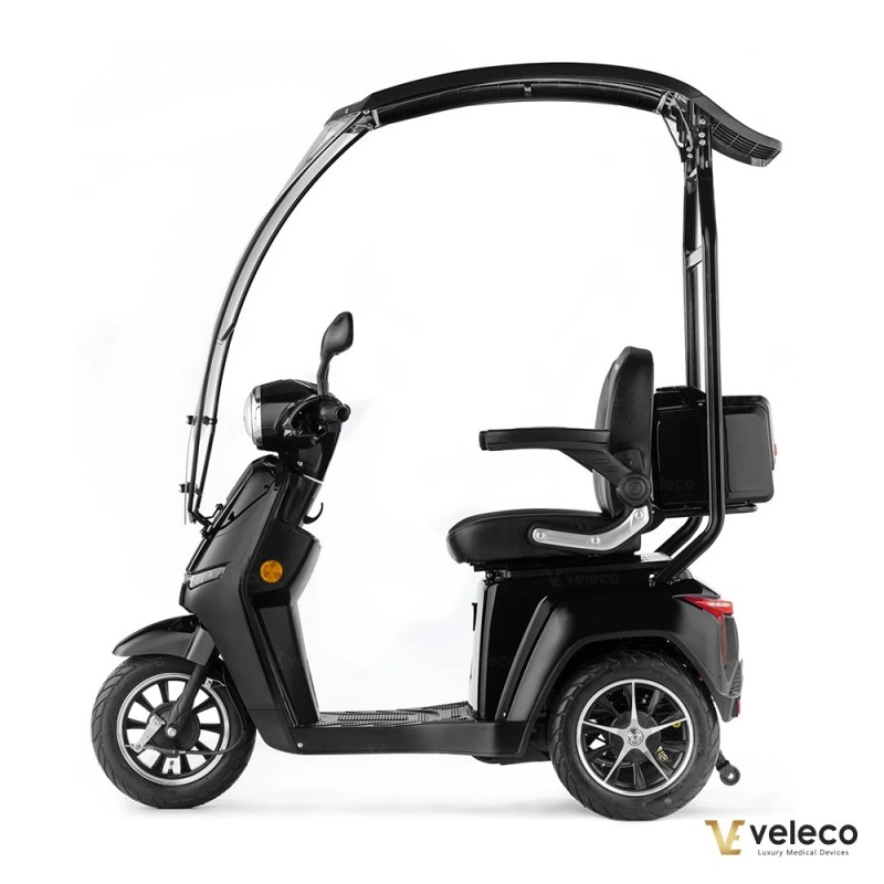 Veleco TURRIS: mobility scooter with acceleration button