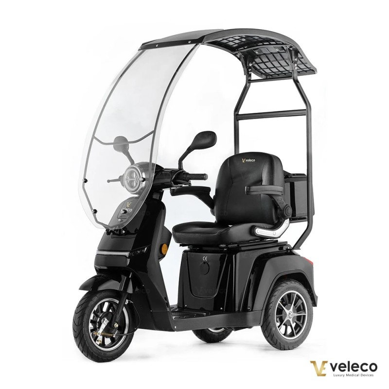 Veleco TURRIS: mobility scooter with acceleration button