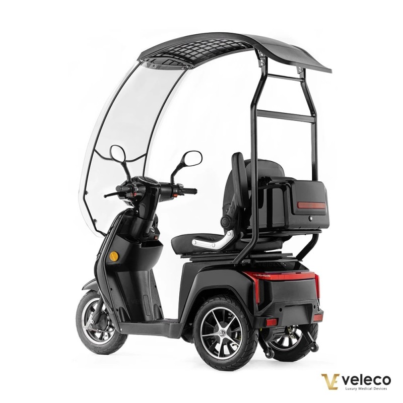 Veleco TURRIS: mobility scooter with acceleration button