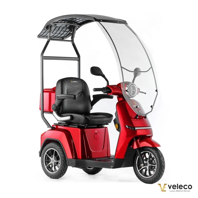Veleco TURRIS: mobility scooter with acceleration button