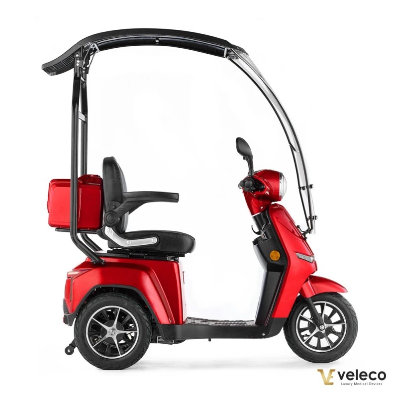 Veleco TURRIS: mobility scooter with acceleration button