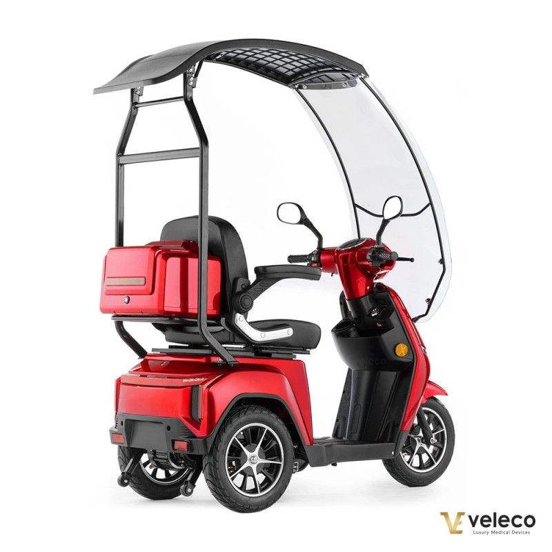 Veleco TURRIS: mobility scooter with acceleration button