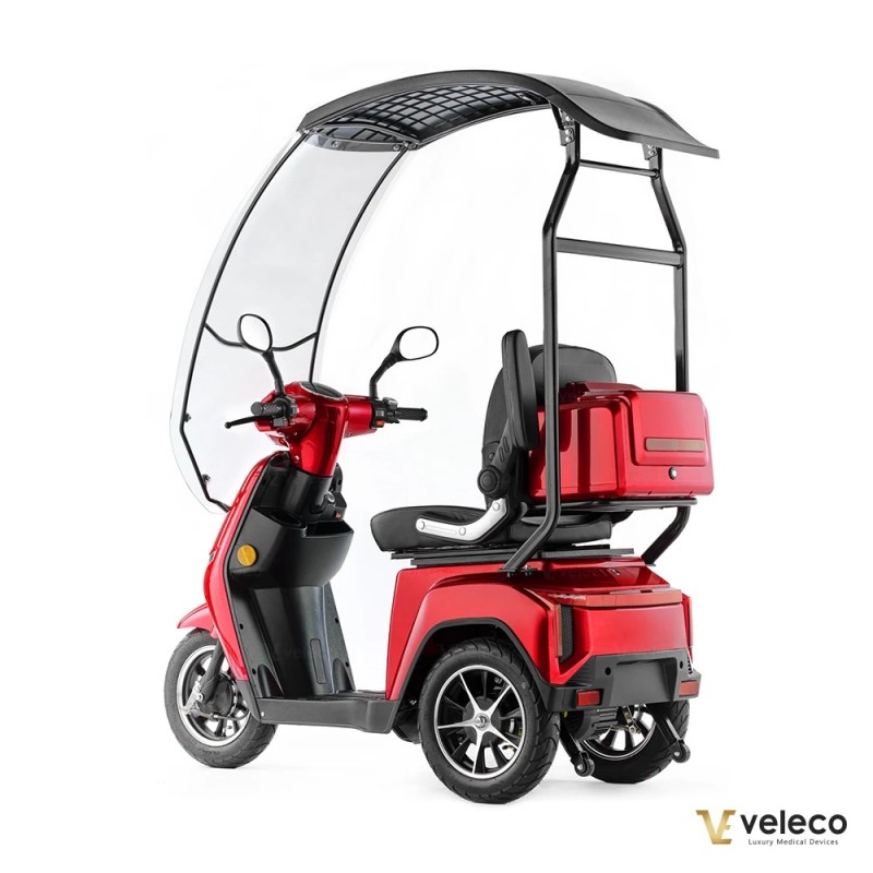 Veleco TURRIS: mobility scooter with acceleration button