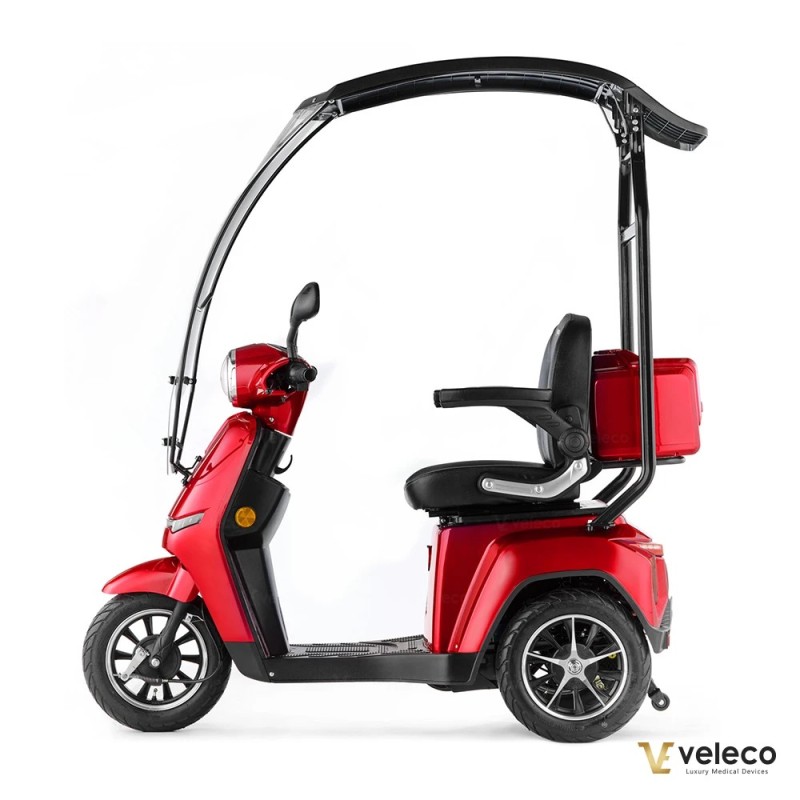 Veleco TURRIS: mobility scooter with acceleration button