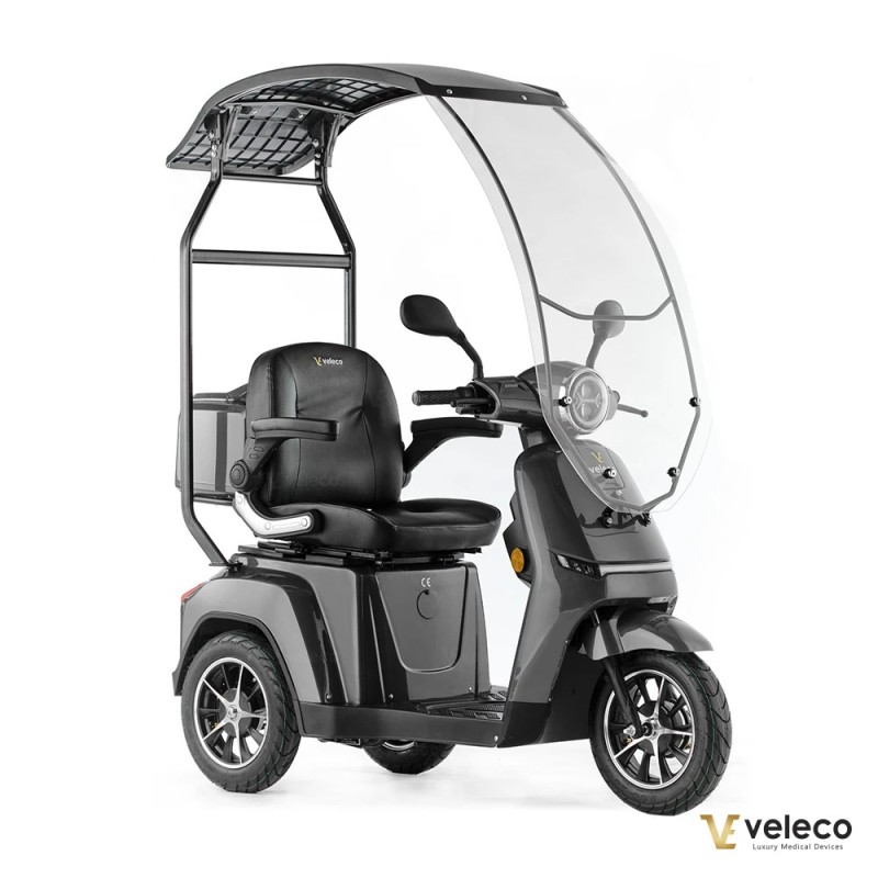 Veleco TURRIS: mobility scooter with acceleration button