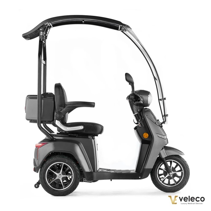Veleco TURRIS: mobility scooter with acceleration button