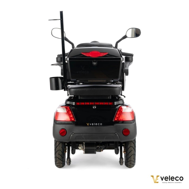 Veleco DRACO - scooter de mobilité à 3 roues avec équipement supplémentaire