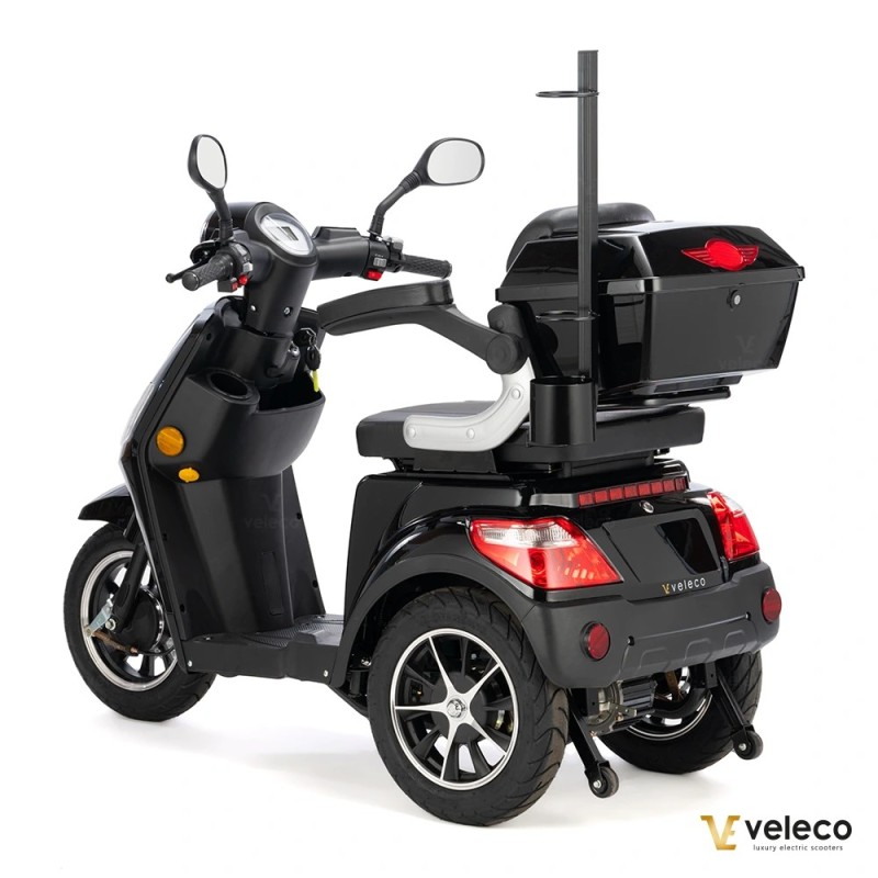 Veleco DRACO - scooter de mobilité à 3 roues avec équipement supplémentaire