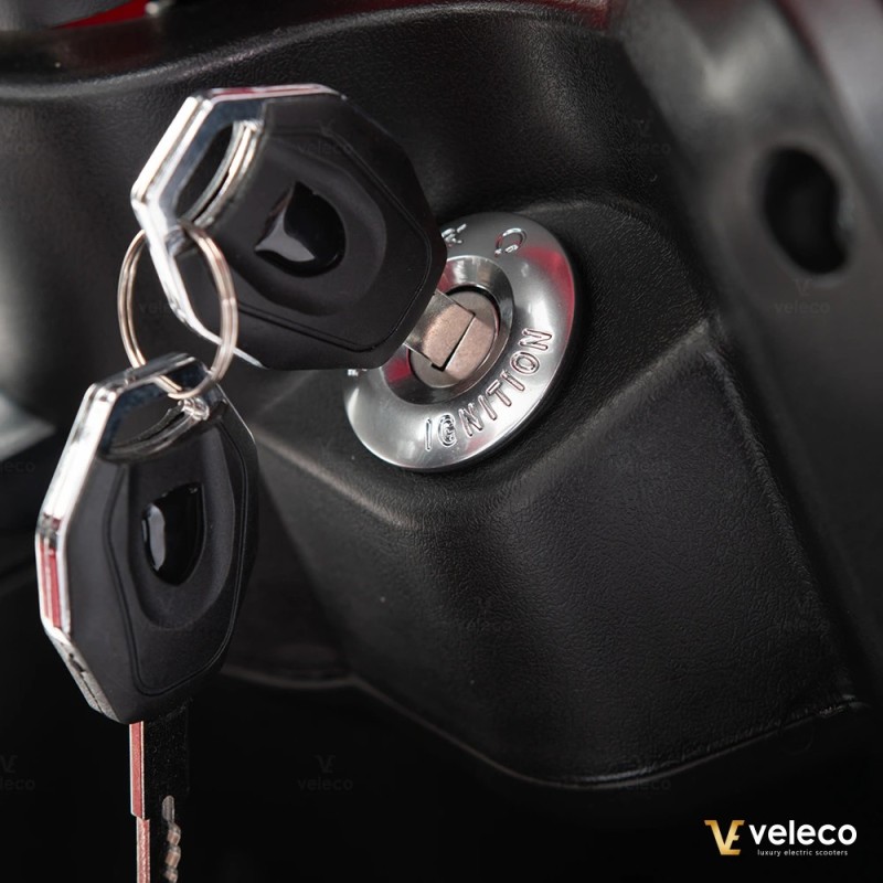 Veleco DRACO - scooter de mobilité à 3 roues avec équipement supplémentaire