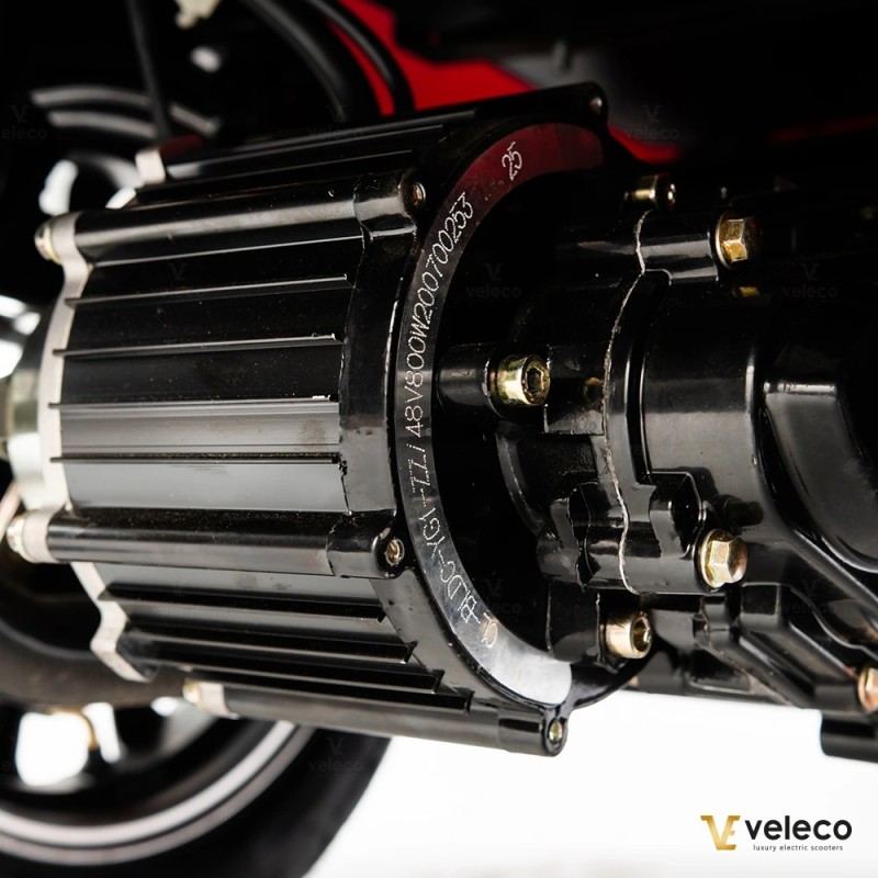 Veleco DRACO - scooter de mobilité à 3 roues avec équipement supplémentaire