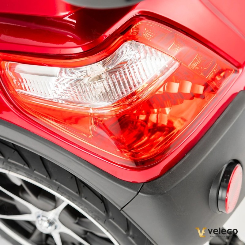 Veleco DRACO - scooter de mobilité à 3 roues avec équipement supplémentaire