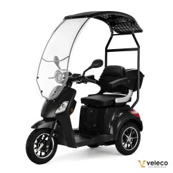 Veleco DRACO – 3-wheeled mobility scooter with extra equipment