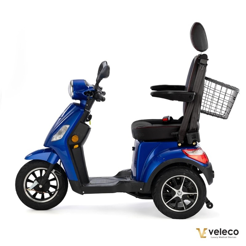 Veleco DRACO – 3-wheeled mobility scooter with extra equipment