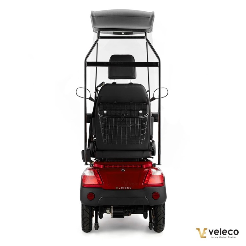 Veleco DRACO – 3-wheeled mobility scooter with extra equipment
