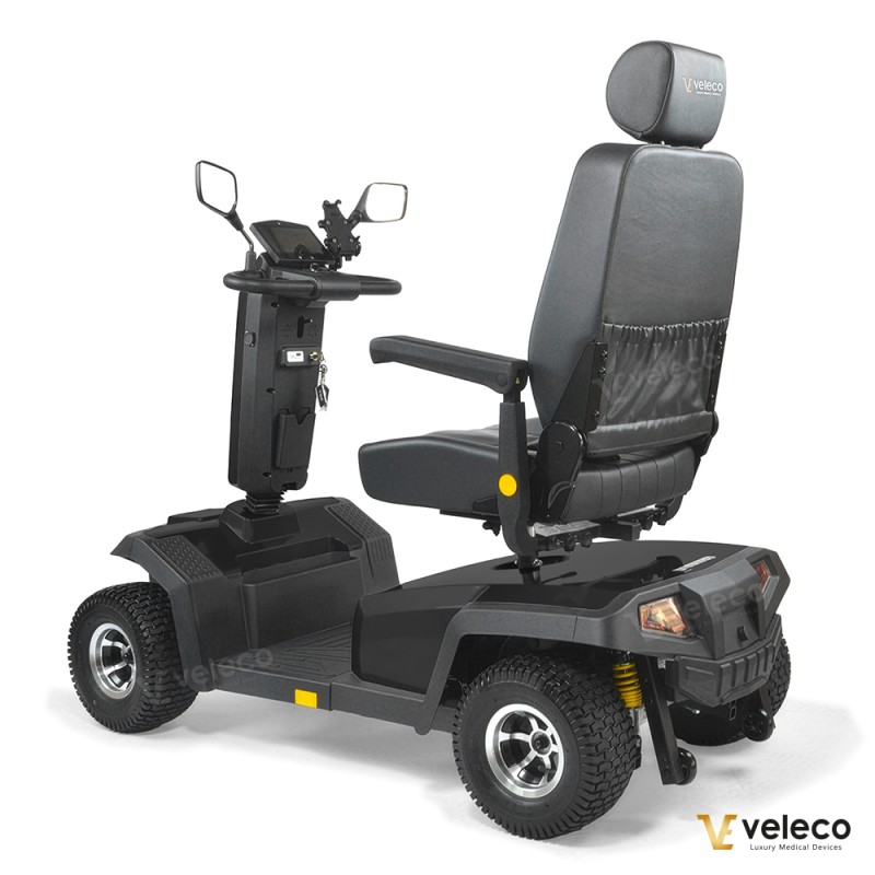 Veleco SHARPY comfortable mobility scooter with swivel captain seat