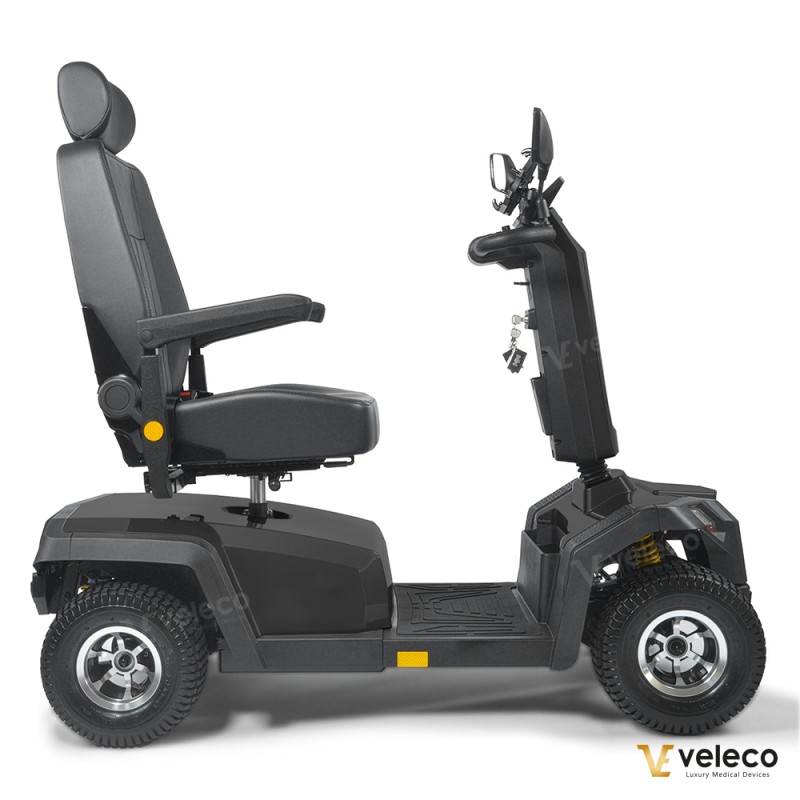 Veleco SHARPY comfortable mobility scooter with swivel captain seat