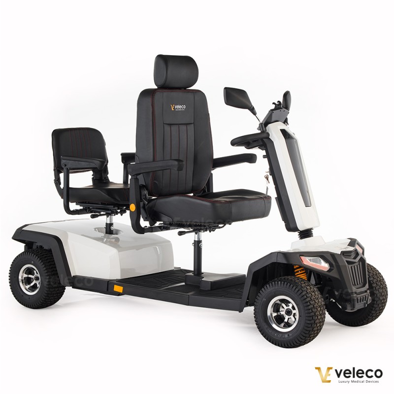 Veleco SHARPY comfortable mobility scooter with swivel captain seat