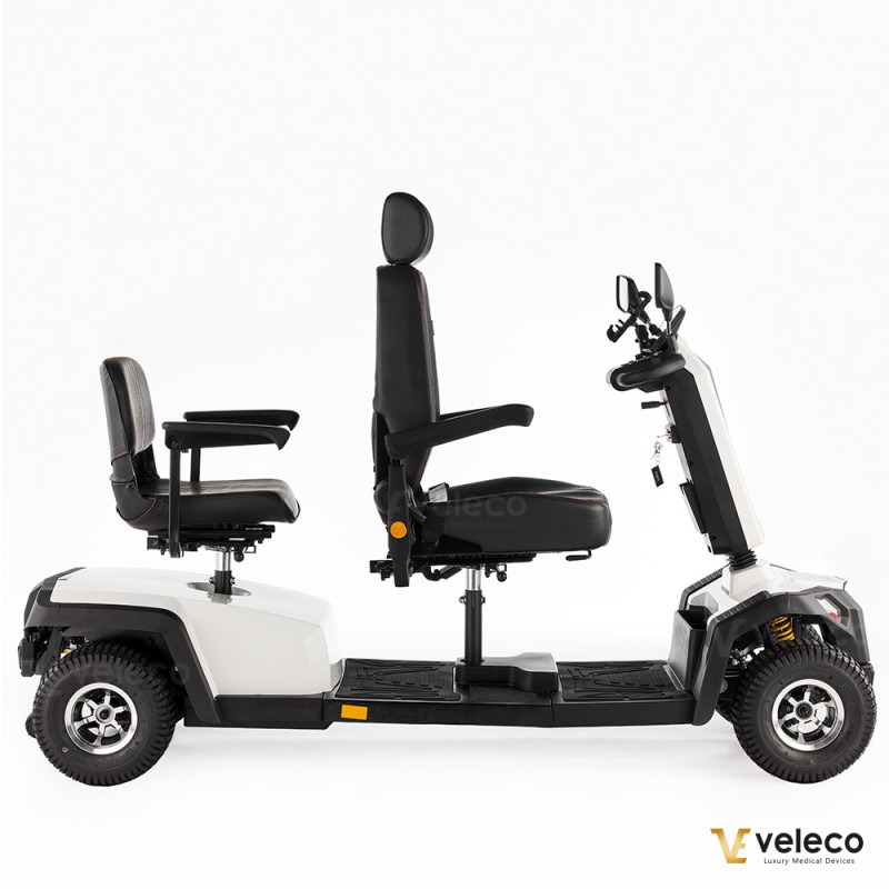 Veleco SHARPY comfortable mobility scooter with swivel captain seat