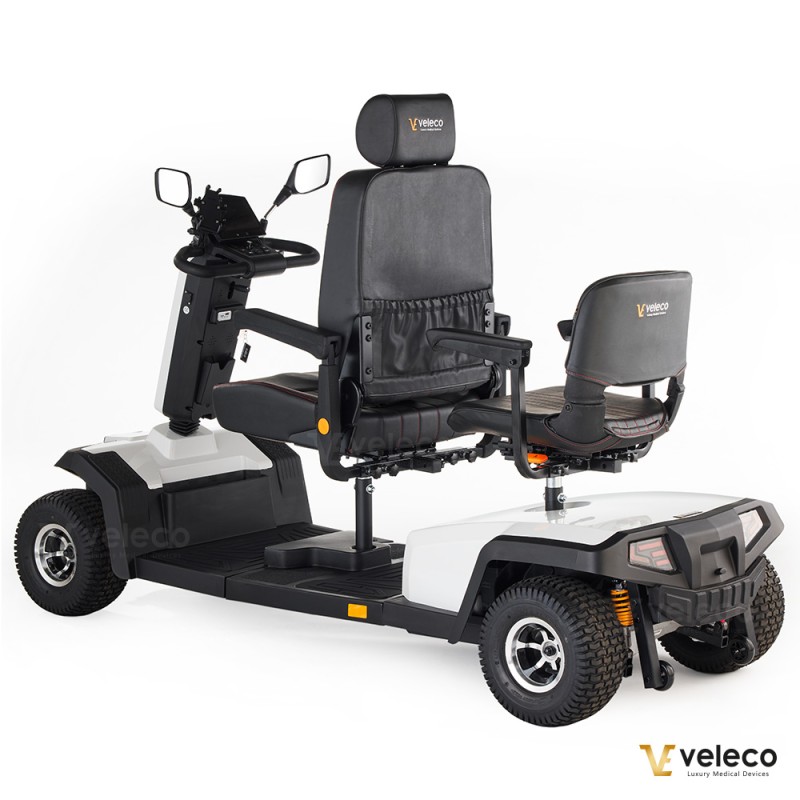Veleco SHARPY comfortable mobility scooter with swivel captain seat
