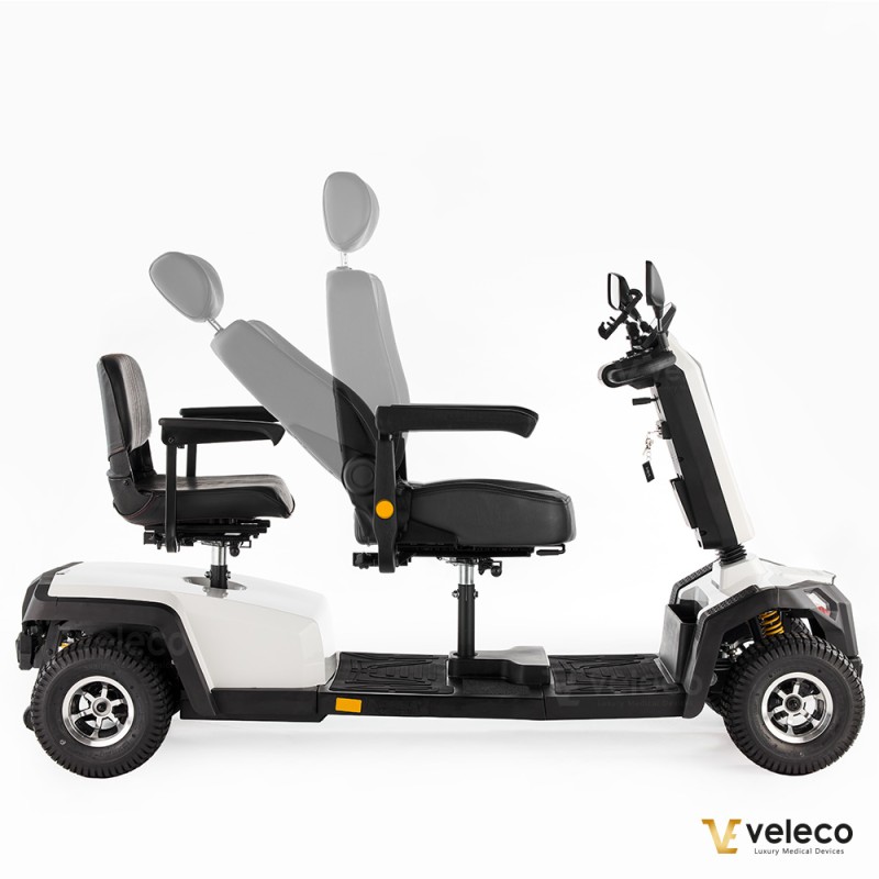 Veleco SHARPY comfortable mobility scooter with swivel captain seat