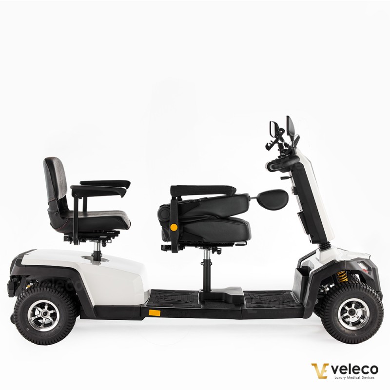 Veleco SHARPY comfortable mobility scooter with swivel captain seat