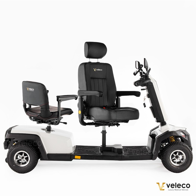 Veleco SHARPY comfortable mobility scooter with swivel captain seat