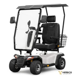 Veleco SHARPY PRO: off-road mobility scooter with NFC start